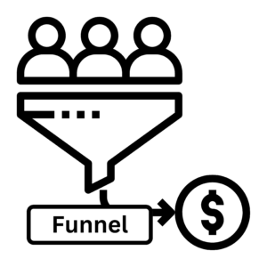 Darstellung der Funnel Optimierung